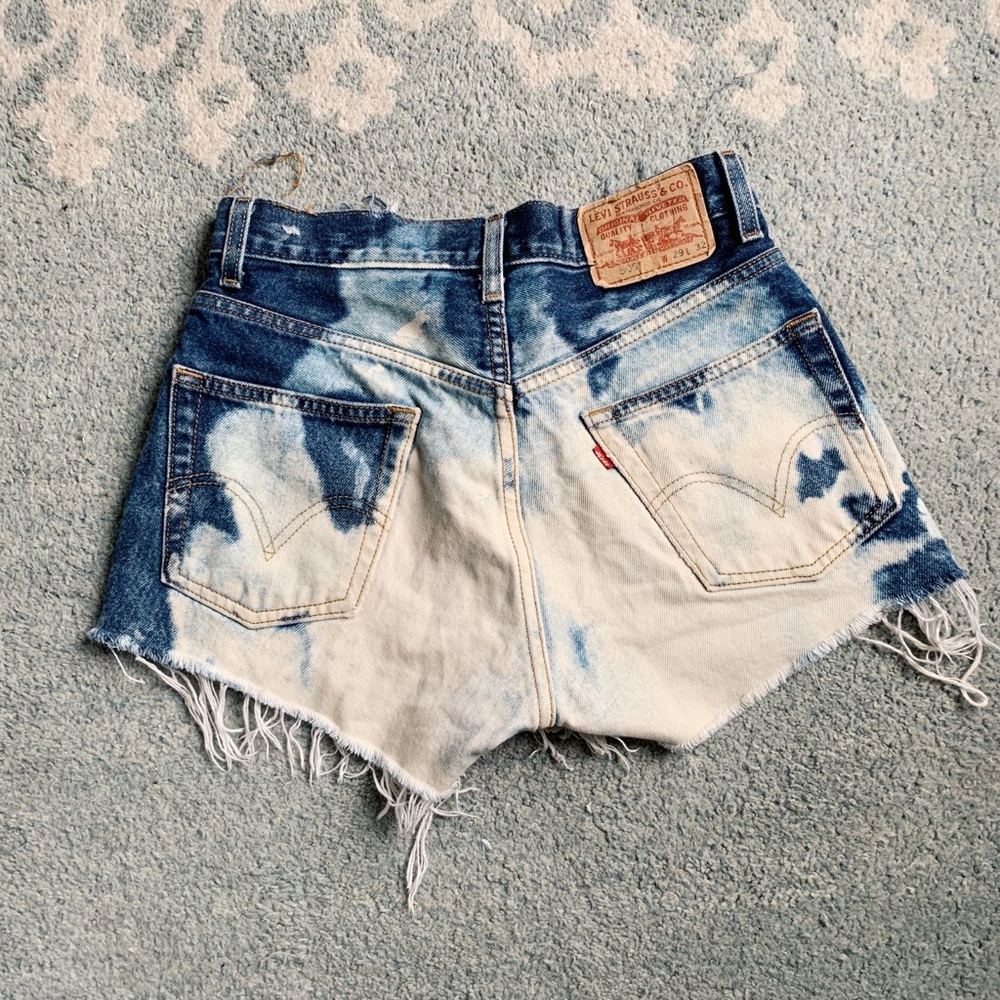 Levi’s Distressed Shorts